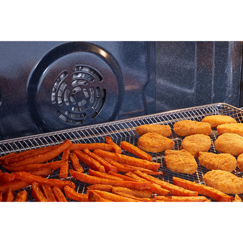 Cuisinière électrique à 5 éléments avec convection véritable et friture à l'air chaud 5,3 pi³ 30 po de Maytag - Acier inoxydable