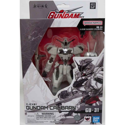 Gundam Universe Mobile Suit Gundam The Witch from Mercury 6 Inch Action Figure - X-EX01 Gundam Calibarn GU-31
