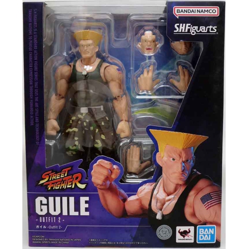 Street Fighter 5 Inch Action Figure S.H. Figuarts - Guile Outfit 2