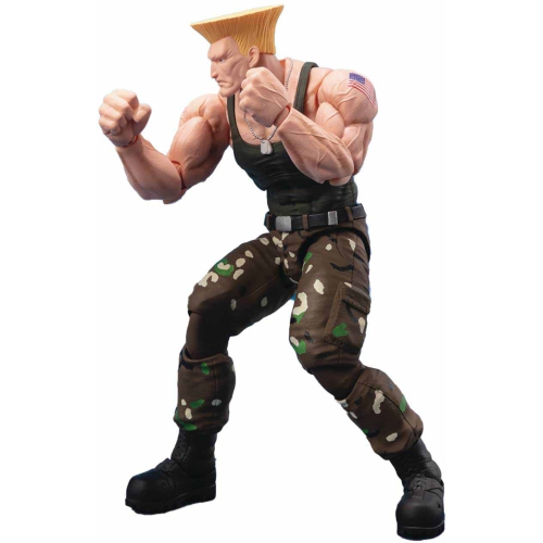 Street Fighter 5 Inch Action Figure S.H. Figuarts - Guile Outfit 2