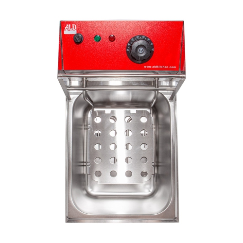 AR-HEF81 Deep Fryer | 1-Basket Electric Fryer for Commercial Use | Stainless Steel | 6 L Capacity | 110V
