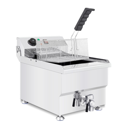 AP-400 Friteuse commerciale | 17&nbsp;L | Friteuse à huile électrique | Machine à collation avec panier amovible | 110&nbsp;V