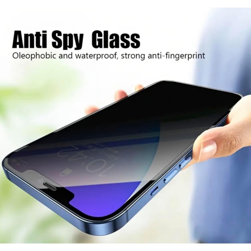 Privacy Screen Protector for iPhone 13 Pro Max, 9H Anti Spy Private Tempered Glass Film - FREE SHIPPING