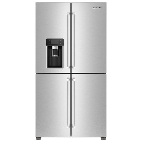 KitchenAid 36" 19.2 Cu. Ft. French Door Refrigerator - Stainless Steel