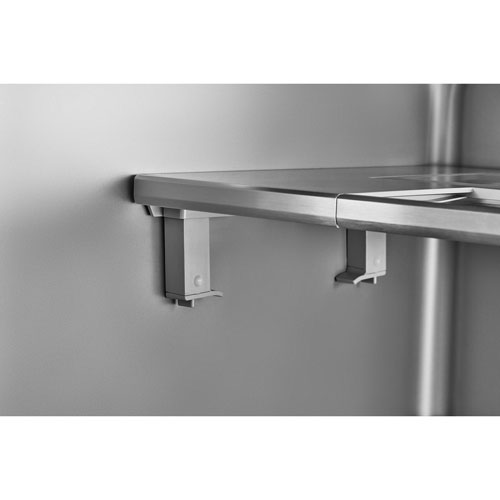 Réfrigérateur à deux portes 19,2 pi³ et 36 po de KitchenAid - Acier inoxydable