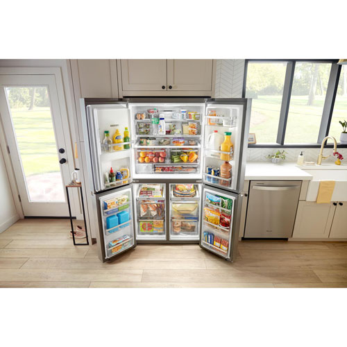 Whirlpool 36" 19.2 Cu. Ft. French Door Refrigerator - Stainless Steel