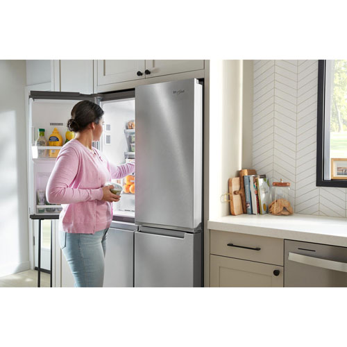 Whirlpool 36" 19.2 Cu. Ft. French Door Refrigerator - Stainless Steel