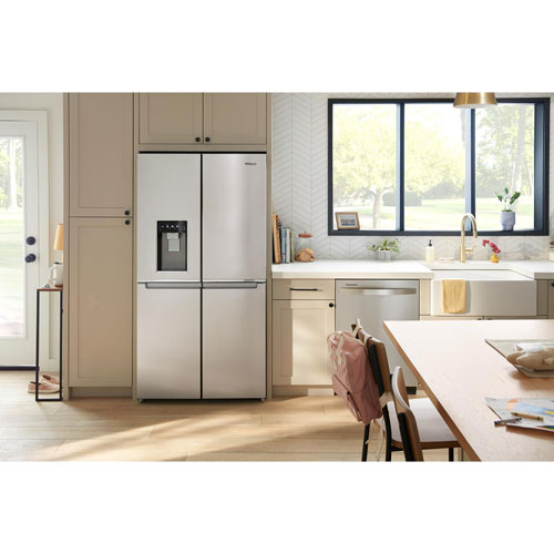 Whirlpool 36" 19.2 Cu. Ft. French Door Refrigerator - Stainless Steel