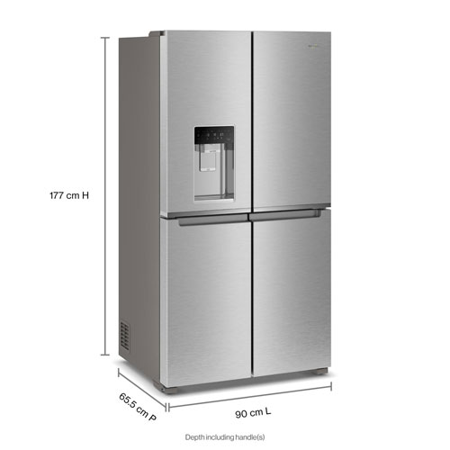 Whirlpool 36" 19.2 Cu. Ft. French Door Refrigerator - Stainless Steel