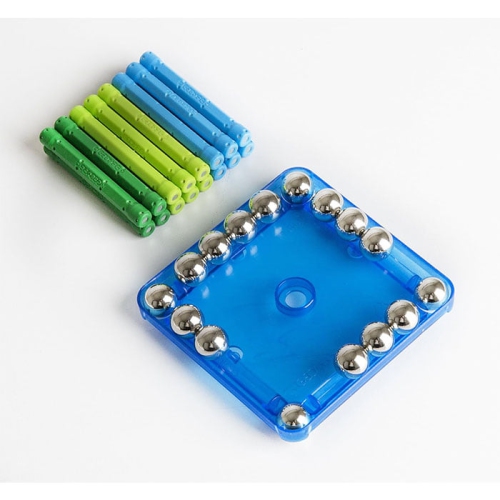 GEOMAG Color STEM Magnetic Building Set - 35 Pieces | Safe Magnet 1:1 | Swiss Made