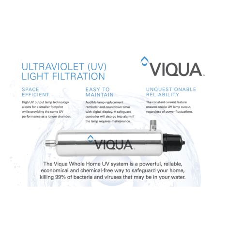 VIQUA IHS22-D4 Home Plus 3 Stage Ultraviolet Water System 12 GPM