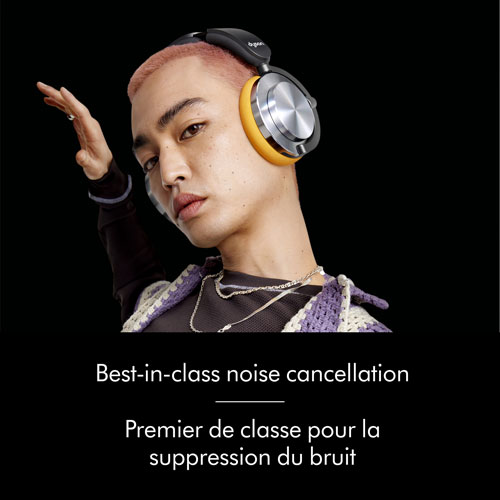 Dyson OnTrac Over-Ear Noise Cancelling Bluetooth Headphones - CNC Aluminium