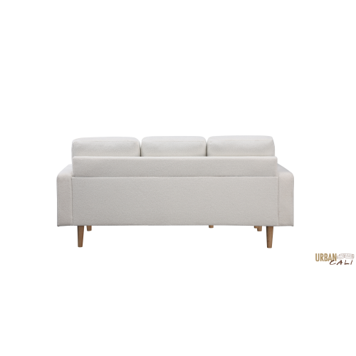 Urban Cali Hillsborough 76" Wide Boucle Sectional Sofa with Reversible Chaise