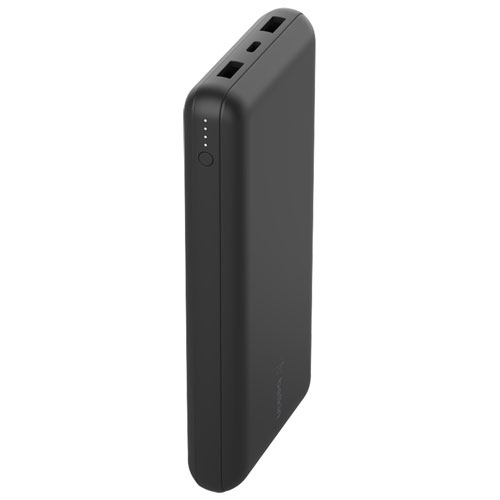 Remis à neuf - Chargeur portable 20000&nbsp;mAh à deux ports USB de Belkin - Noir