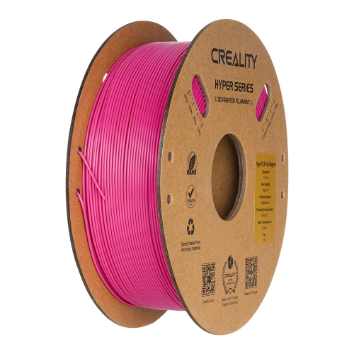 Filament d'impression PLA 3D mm série Hyper de Creality - 1&nbsp;kg fraise rouge