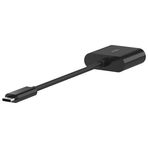 Adaptateur de chargement 2-en-1 USB-C à Ethernet de 100 W Connect de Belkin