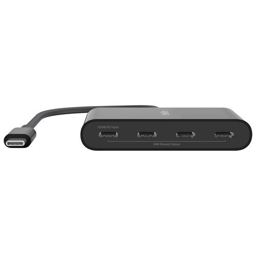 Concentrateur USB-C 4-en-1 CONNECT de Belkin avec Power Delivery