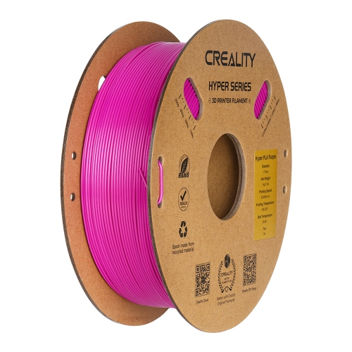 Filament d'impression PLA violet 1&nbsp;kg de 3D mm série Hyper de Creality