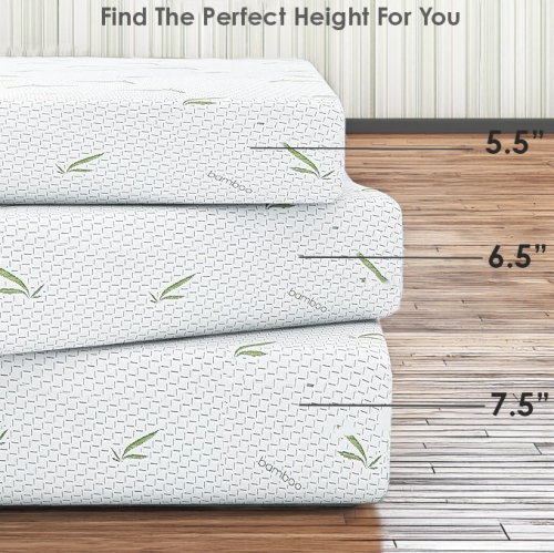 UltraFlex SolidSleep- Canadian-Made FIRM Gel Infused Reversible Comfort With Pressure Relief, Cooling Technology, Bamboo Cover, CertiPUR-US®