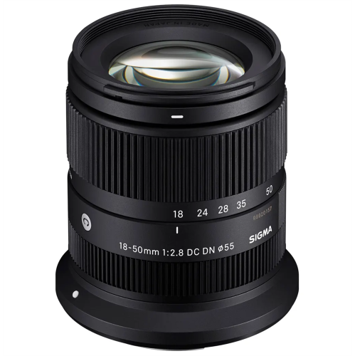 Image 1 de 3.. Objectif contemporain Sigma 18-50&nbsp;mm f/2,8 DC DN Canon RF-S