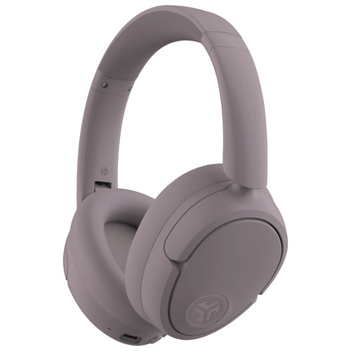 JLab JBuds LUX Over-Ear Noise Cancelling True Wireless Headphones - Mauve