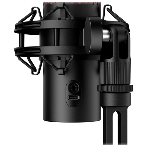 Microphone de jeu USB QuadCast 2 de HyperX - Noir/Rouge