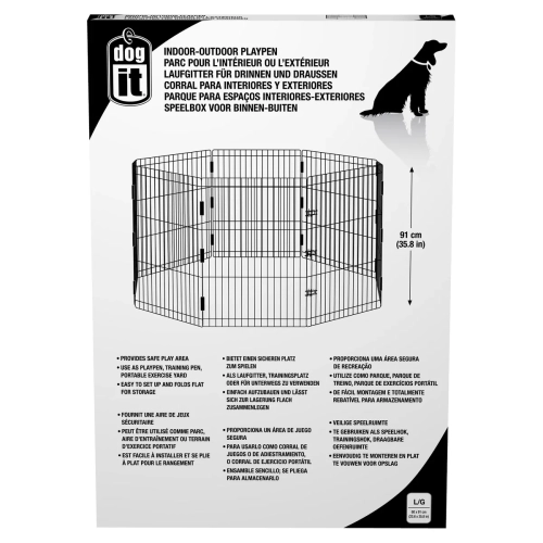 Parc extérieur Dogit, grand