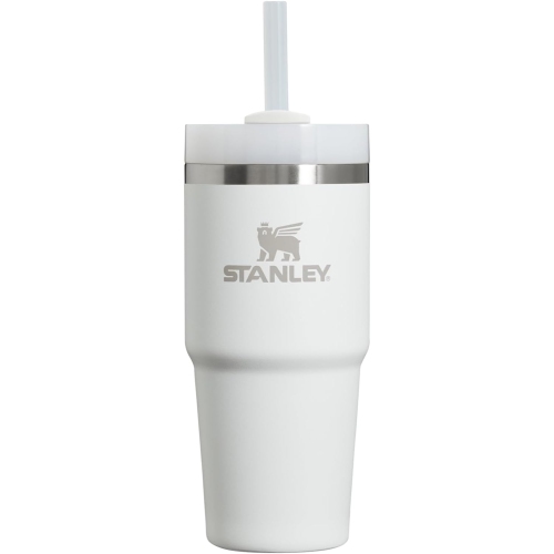 Image 1 of 3.. Stanley Quencher H2.0 FlowState Stainless Steel Vacuum Insulated Tumbler with Lid and Straw for Water, Iced Tea or Coffee, Smoothie and More, Frost,