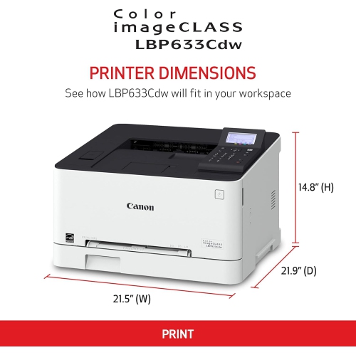 Canon LBP633Cdw imageCLASS LBP633Cdw Laser Printer
