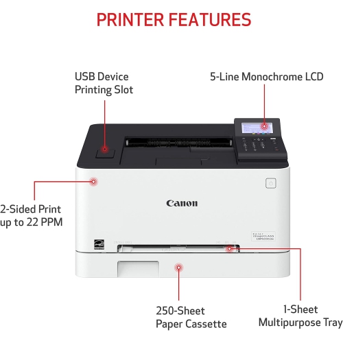 Canon LBP633Cdw imageCLASS LBP633Cdw Laser Printer