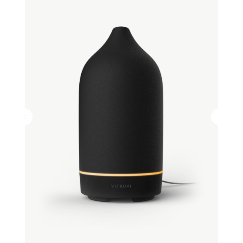 Vitruvi Stone Essential Oil Diffuser -Black