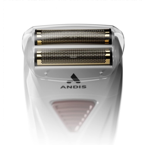 Andis TS-1 17235 Pro Foil Lithium Titanium Foil Shaver, Cord/Cordless, Smooth Shaving Cordless Shaver with Charger, Gray