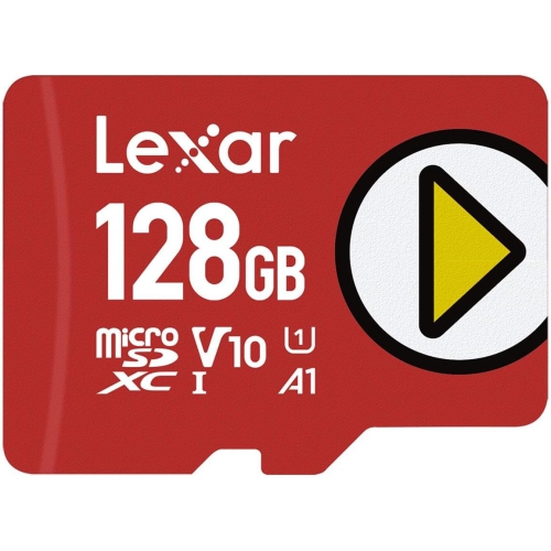 Lexar Play 128GB microSDXC UHS-I-Card, Up to 150MB/s Read, Compatible-with Nintendo-Switch, Portable Gaming Devices, Smartphones and Tablets