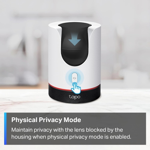 TP-Link Tapo 2K QHD Pan/Tilt Indoor Security WiFi Camera, 360° Panoramic View, Human & Pet AI Detection, Night Vision w/Starlight Sensor, Physical