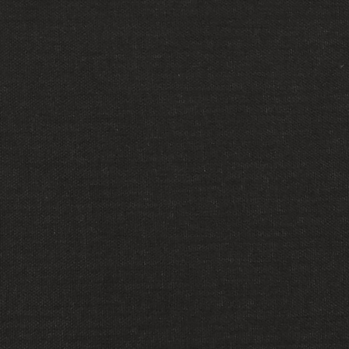 vidaXL 2-Seater Sofa Bed with Two Pillows Black Fabric