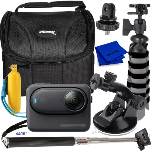 Insta360 GO3 S Standard Edition - 8PC Accessory Bundle