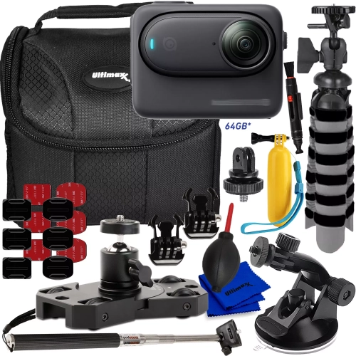 Insta360 GO3 S Standard Edition - 12PC Accessory Bundle