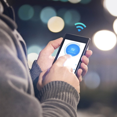 Costway 22000 BTU Wifi Enabled Mini Split Air Conditioner & Heater with Heat Pump