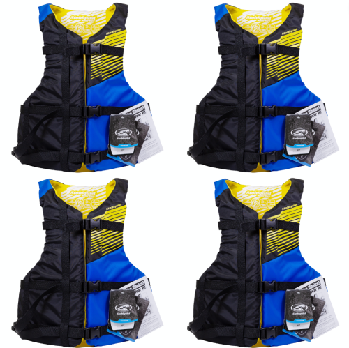 Stohlquist Fit Unisex Adult Life Jacket PFD, Easily Adjustable for Full Mobility Lightweight PVC Free - Universal and Oversize