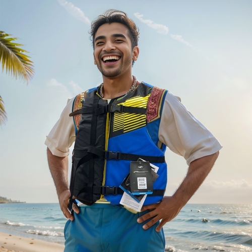 Stohlquist Fit Unisex Adult Life Jacket PFD, Easily Adjustable for Full Mobility Lightweight PVC Free - Universal and Oversize