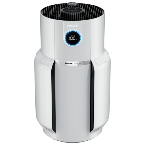 Purificateur d'air HP302C MAX NeverChange de Shark avec filtre HEPA - Blanc