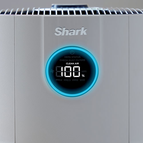 Purificateur d'air HP302C MAX NeverChange de Shark avec filtre HEPA - Blanc