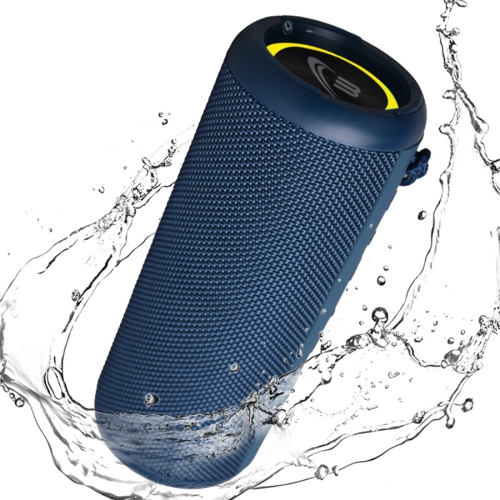 WORRYFREE GADGETS  Portable Waterproof Tooth Party Speaker - In Blue