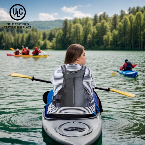 Stohlquist Women's Misty Life Jacket, USCG and Transport Canada Approved Personal Flotation Device, Type III PFD Life Vest for Water Sports Boating