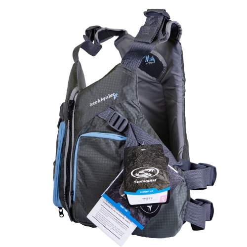 Stohlquist Women's Misty Life Jacket, USCG and Transport Canada Approved Personal Flotation Device, Type III PFD Life Vest for Water Sports Boating