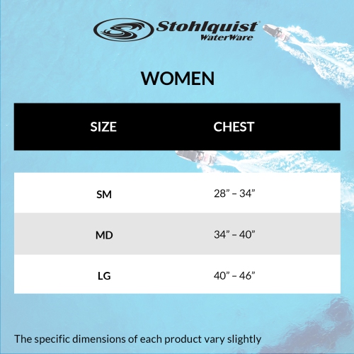 Stohlquist Women's Misty Life Jacket, USCG and Transport Canada Approved Personal Flotation Device, Type III PFD Life Vest for Water Sports Boating