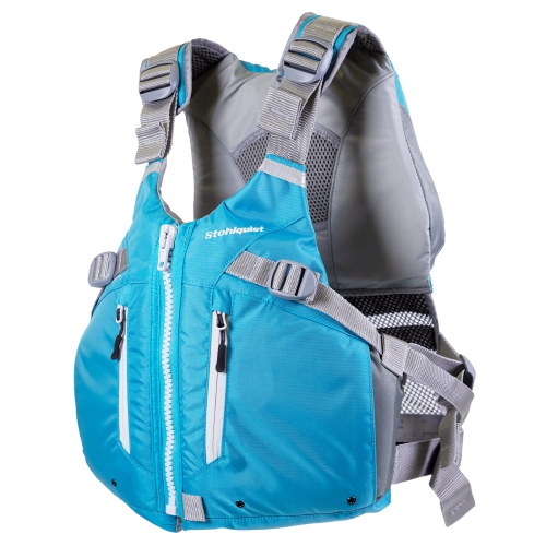 Stohlquist Women's Cruiser Life Jacket PFD Paddle Kayak SUP Boating Transport Canada & USCG Approved Life Vest Adjustable Lightweight High Mobility