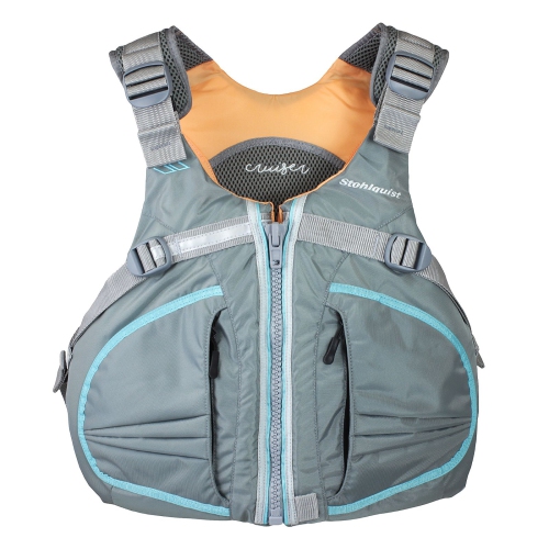 Veste de sauvetage Stohlquist Cruiser pour femme, gilet de sauvetage réglable plus taille, USCG et vêtement de flottaison individuel approuvé par Tra