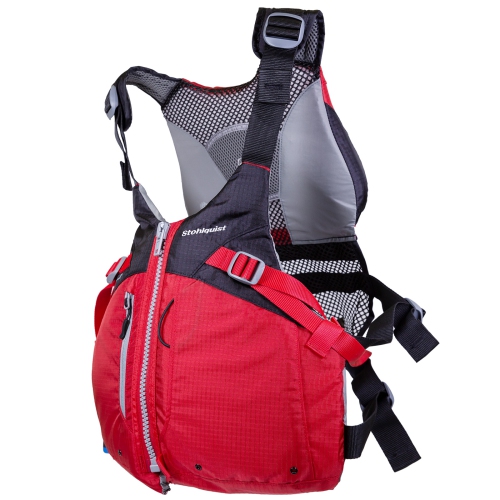 Stohlquist Men's Ebb Life Jacket PFD Transport Canada & USCG Approved Life Vest Paddle Kayak SUP Boating Lifejacket with Comfortable Mesh Shoulders &