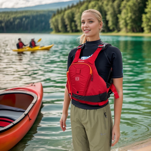 Stohlquist Edge Life Jacket Fits Unisex Adult Teens Life Vest PFD Transport Canada & USCG Approved Personal Flotation Device Multiple Sizes